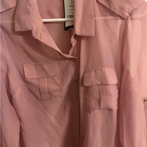 SALE !!!! NWT SUZY SHIER PINK BLOUSE 🔥🔥🔥🔥 - Picture 7 of 8